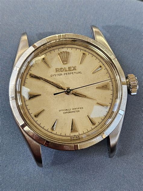 Rolex semi bubbleback eBay 1952